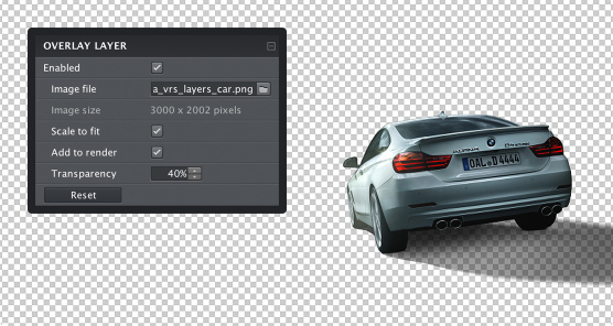 VirtualRig Studio car overlay layer